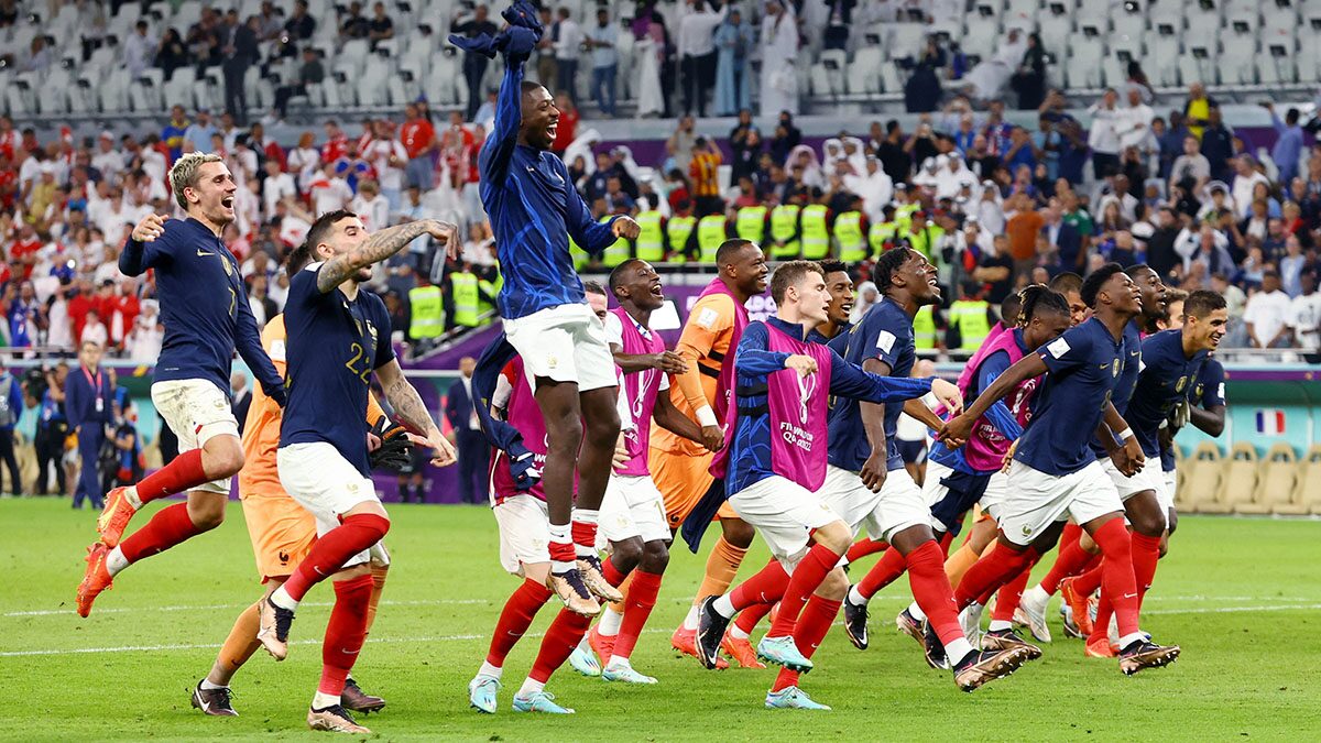 ภาพชุด : ฟุตบอลโลก 2022 ฝรั่งเศส ยิงกระจุยชนะโปแลนด์ 3-1