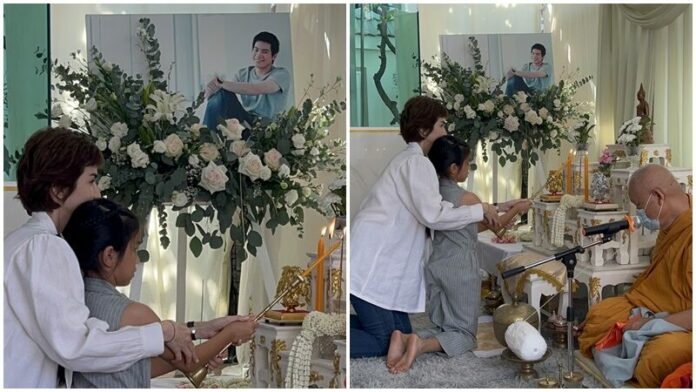 โบว์ แวนดา ทำบุญ