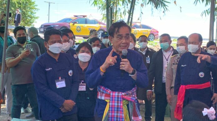 พล.อ.ประยุทธ์ จันทร์โอชา นายกรัฐมนตรี และรมว.กลาโหม เปิดกิจกรรม "ข้าวรักษ์โลก"