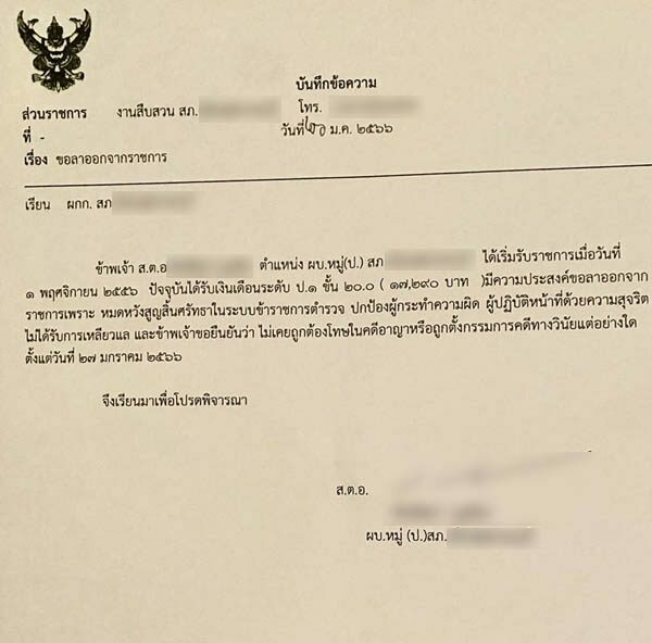 ผู้การสุพรรณบุรี ยังไม่อนุมัติใบลาออกส.ต.อ. เรียกเจ้าตัวคุยหาสาเหตุที่แท้จริง - ข่าวสด ผู้การสุพรรณบุรี ยังไม่อนุมัติใบลาออกส.ต.อ. เรียกเจ้าตัวคุยหาสาเหตุที่แท้จริง - ข่าวสด