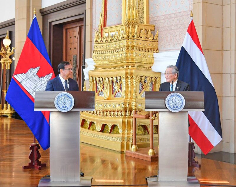 ดอนเผยสัมพันธ์ไทย-กัมพูชา