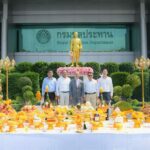 กรมชลฯ จัดพิธีบวงสรวงพระบรมราชานุสาวรีย์ รัชกาลที่ 5