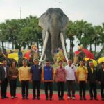 สวนนงนุชพัทยา จัดงานวันช้างไทยอย่างยิ่งใหญ่ พร้อมพิธีฮ้องขวัญช้าง 