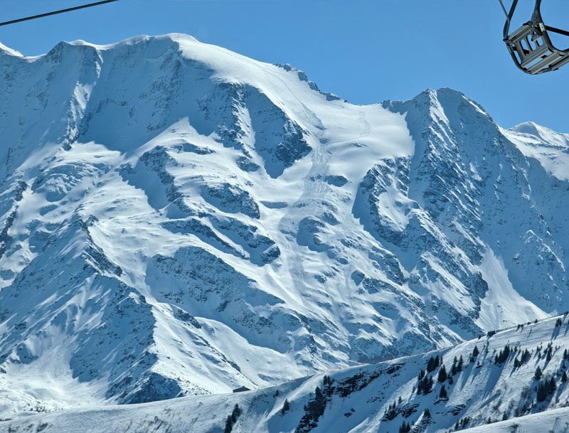 หิมะถล่มบน “เทือกเขาแอลป์”