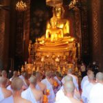 บรรพชาอุปสมบท นร.นายร้อยจปร. ถวายพระราชกุศลแด่ กรมสมเด็จพระเทพฯ