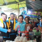จุรินทร์ ฟิตบุกบ้านโป่ง ขอคะแนนหนุนผู้สมัคร ปชป. ทำหน้าที่ส.ส. ปลุกเลือกคน-พรรค
