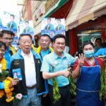 จุรินทร์ ฟิตบุกบ้านโป่ง ขอคะแนนหนุนผู้สมัคร ปชป. ทำหน้าที่ส.ส. ปลุกเลือกคน-พรรค