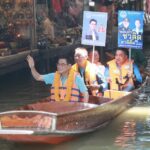 จุรินทร์ ฟิตบุกบ้านโป่ง ขอคะแนนหนุนผู้สมัคร ปชป. ทำหน้าที่ส.ส. ปลุกเลือกคน-พรรค
