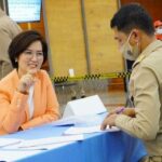 ตรีนุช ควง แม่ขวัญเรือน เทียนทอง พรรคพลังประชารัฐ พร้อมพัฒนาด่วน