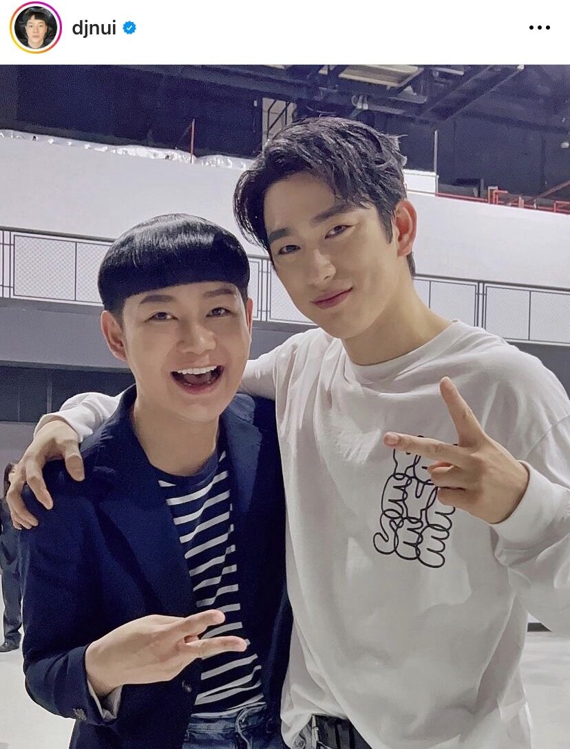 ดีเจนุ้ย และจินยอง GOT7