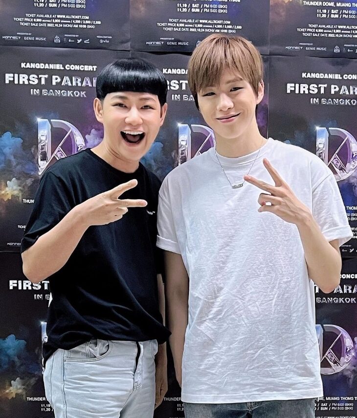 ดีเจนุ้ย และคังแดเนียล