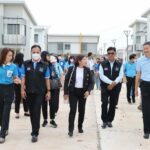 คณะกรรมการบริหารพัฒนาชุมชนและฟื้นฟูเมือง ลงพื้นที่ตรวจเยี่ยมการก่อสร้าง