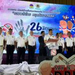 ปปส.ภาค8 ร่วมกิจกรรม วันต่อต้านยาเสพติดโลก พร้อมกล่าวปฏิญาณตน