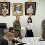 มูลนิธิพระราหู มอบทุนการศึกษา-ถุงยังชีพ บุตรหลานข้าราชการ ตำรวจ สภ.ตาพระยา 