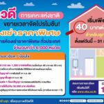 การเคหะแห่งชาติ ขยายเวลาโปรโมชัน “ห้องเช่าราคาพิเศษ” อีก 3 เดือน  คัดสรรทำเลดีทั่วประเทศกว่า 6,000 หน่วย เริ่มเพียง 40 บาทต่อวัน ตั้งแต่วันนี้ - 31 ก.ค.66 