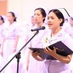 ราชวิทยาลัยจุฬาภรณ์ จัดพิธีประกาศสำเร็จการศึกษา มอบขีดหมวกพยาบาล-เข็ม