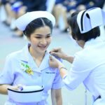 ราชวิทยาลัยจุฬาภรณ์ จัดพิธีประกาศสำเร็จการศึกษา มอบขีดหมวกพยาบาล-เข็ม