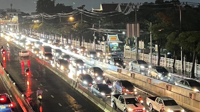 รถติด