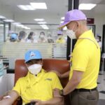 จิตอาสาตำรวจไซเบอร์ ร่วมบริจาคโลหิต ถวายเป็นพระราชกุศล ในหลวง ร.10