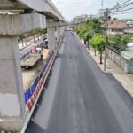 รฟม. เร่งรัดทยอยคืนผิวจราจรตามเส้นทางรถไฟฟ้าสายสีเหลือง