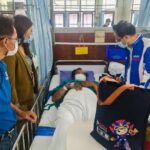 ทิพยประกันภัย เข้าเยี่ยมผู้บาดเจ็บจากเหตุการณ์สะพานถล่ม
