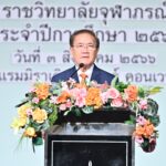 ราชวิทยาลัยจุฬาภรณ์ จัดพิธีปฐมนิเทศนักศึกษาใหม่ ประจำปีการศึกษา 2566