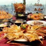 คาราวานบุฟเฟต์ สุดยอดของอร่อยจีน-ซีฟู้ด-นานาชาติ เจ้าแรกในไทยที่ใบหยกสกาย