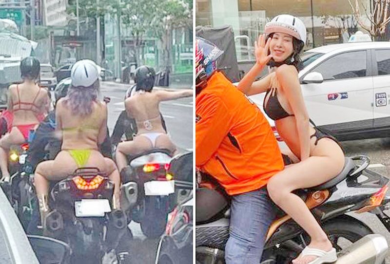 ถกเดือดแต่งตัวแบบไหน “ไม่โป๊เปลือย” หลังมีคนแจ้งจับสาว “นุ่งบิกินี” ขี่มอไซค์