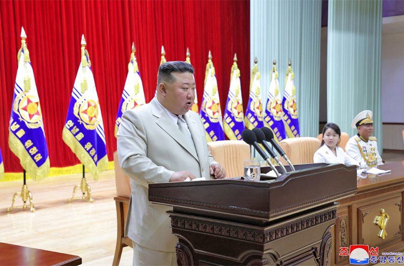 คิมสั่งทัพเรือ “พร้อมรบ” โบ้ยสหรัฐ-ญี่ปุ่น-เกาหลีใต้ ทำคาบสมุทรไร้เสถียรภาพ