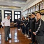 นักกีฬาเทเบิลเทนนิสคนพิการทีมชาติ ชุดเตรียมพาราลิมปิก เข้าพบ จเรตำรวจแห่งชาติ