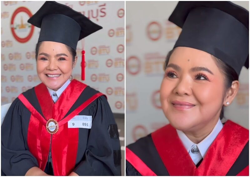 ฮาย อาภาพร จบปริญญาโท 