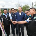 กรมชลฯ ลงพื้นที่ติดตามสถานการณ์น้ำจังหวัดลพบุรี