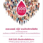 งานเดอะมอลล์ กรุ๊ป สายโลหิต สายใจ รวมใจภักดิ์ รักแม่แห่งแผ่นดิน