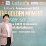 ฉลองก้าวเข้าสู่ปีที่ 30 โลตัสดึง“พัคซอจุน”สร้างปรากฏการณ์ในไทย!