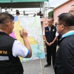 กรมชลฯ ลงพื้นที่ติดตามสถานการณ์น้ำจังหวัดลพบุรี
