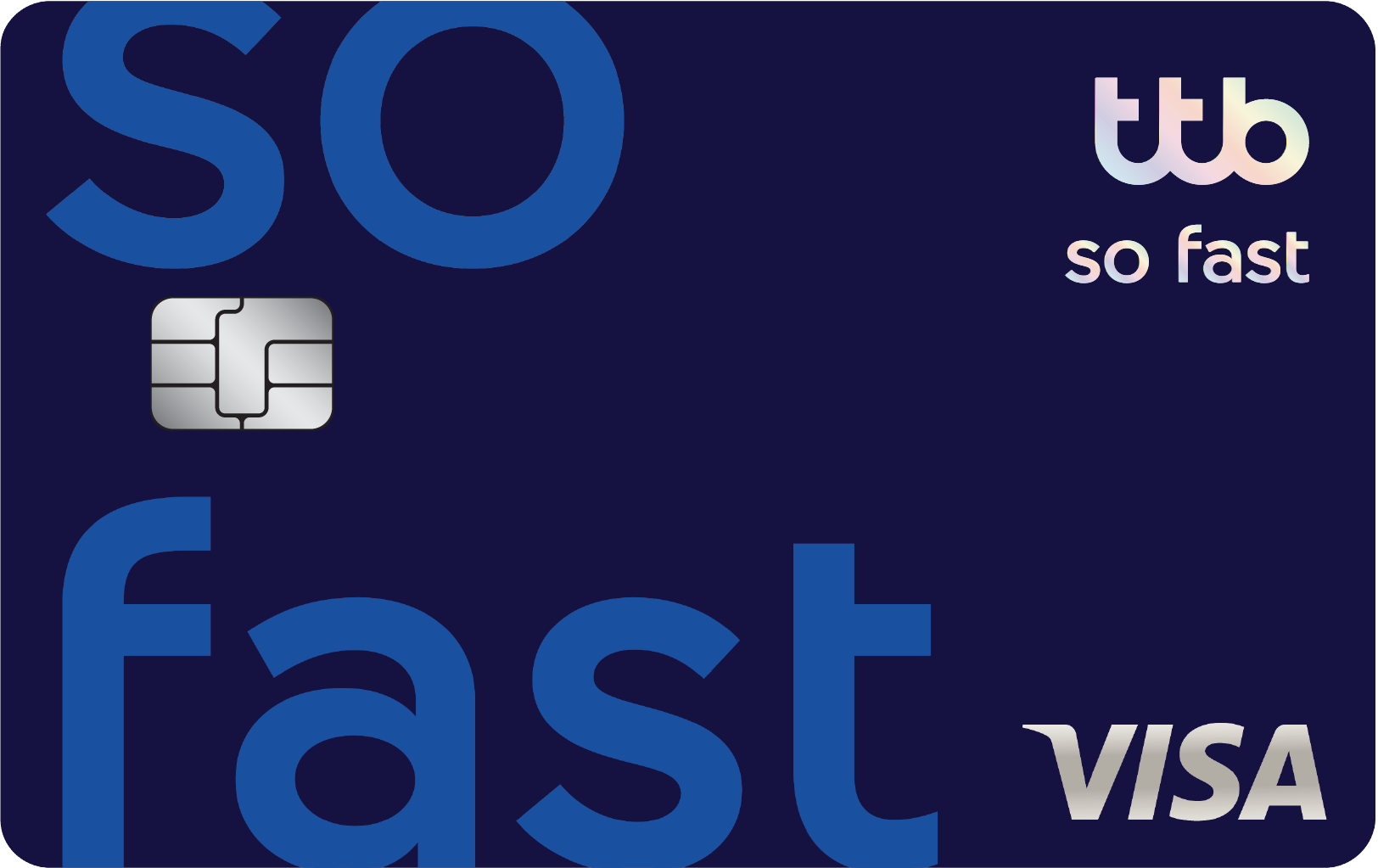 บัตรเครดิต ttb so fast (ทีทีบี โซฟาสต์)