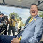 ‘เศรษฐา’ถือฤกษ์ 07.59 สักการะสิ่งศักดิ์สิทธิ์รัฐสภา บอกพร้อมแถลงนโยบาย ไม่มีปัญหา