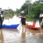 ฝนตกหนัก ชาวบ้านอ่วม แม่น้ำเลยล้นตลิ่งทะลักไหลท่วม บ้านเรือนถูกน้ำท่วมจม 60 หลังคา