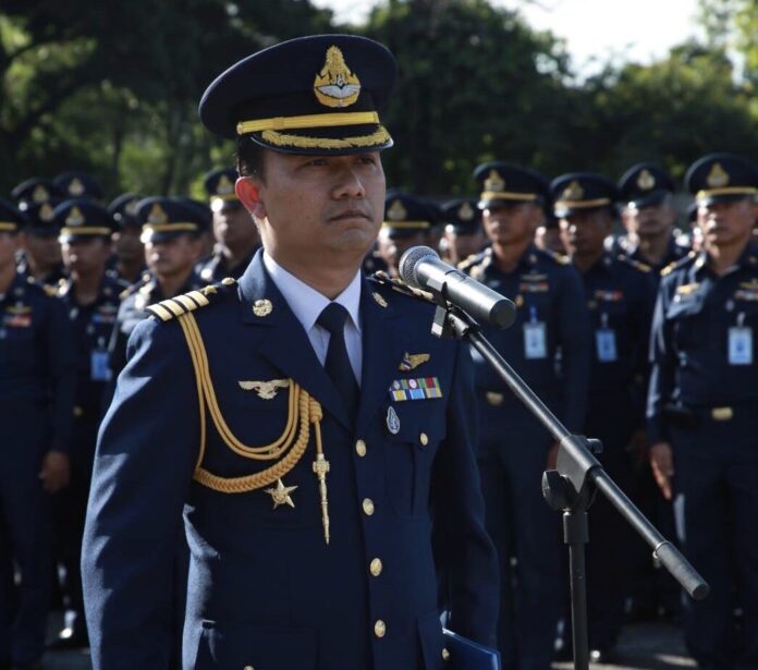 นาวาอากาศเอก เสรวรรถ คล้ายพุฒ (ตท.32 ) เป็น ผบ.บน.46 จ.พิษณุโลก