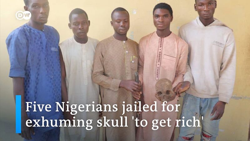 ศาลไนจีเรียสั่งคุก 12 ปีกลุ่มชาย “สายมู” ขุดกะโหลกจากหลุมศพ-หวังทำพิธีเสกเงิน