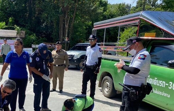 ตำรวจท่องที่ยวระยอง เข้ม ซ้อมแผนดูแลนักท่องเที่ยว ประสบเหตุรถโดยสารชนกัน ในพื้นที่อ่าวพร้าว เกาะเสม็ด