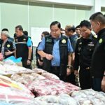 รมช.ไชยา ตรวจห้องเย็นสมุทรสาคร พบเนื้อเถื่อนผิดกม. 700 ตัน ความเสียหายร้อยล้าน