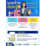 สปส. เพิ่มความสะดวกใน 2 ช่องทาง แจ้งการเข้า-ออกของลูกจ้าง