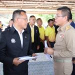รองนายกฯ ลงพื้นที่ติดตามสถานการณ์น้ำลุ่มน้ำยม 