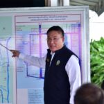 รองนายกฯ ลงพื้นที่ติดตามสถานการณ์น้ำลุ่มน้ำยม 