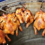 ไก่ย่างนายแชมป์ สูตรซัวเถา ของดีคู่ อ.บางแพ เปิดนาน 50 ปี ไม่ได้กินถือว่าพลาด