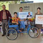 สภาสังคมสงเคราะห์ฯ - ส.พ.ค. มอบทุน ถุงยังชีพ เด็กยากจน-คนพิการ "ลพบุรี"