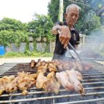 ไก่ย่างนายแชมป์ สูตรซัวเถา ของดีคู่ อ.บางแพ เปิดนาน 50 ปี ไม่ได้กินถือว่าพลาด