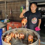 ไก่ย่างนายแชมป์ สูตรซัวเถา ของดีคู่ อ.บางแพ เปิดนาน 50 ปี ไม่ได้กินถือว่าพลาด