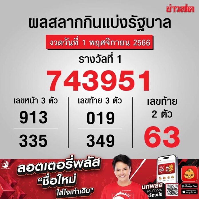 ตรวจหวย